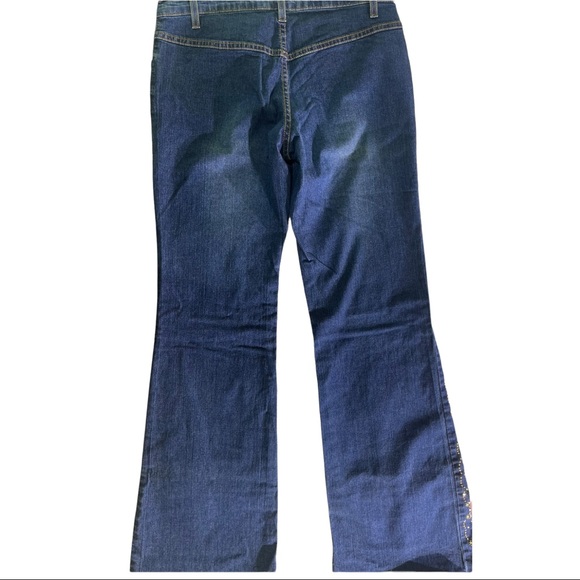 Retro embellished vintage Forever 21 Jeans size L - Picture 3 of 8